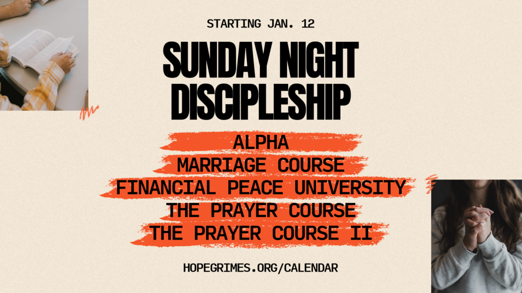 SundayNightDiscipleships Slide