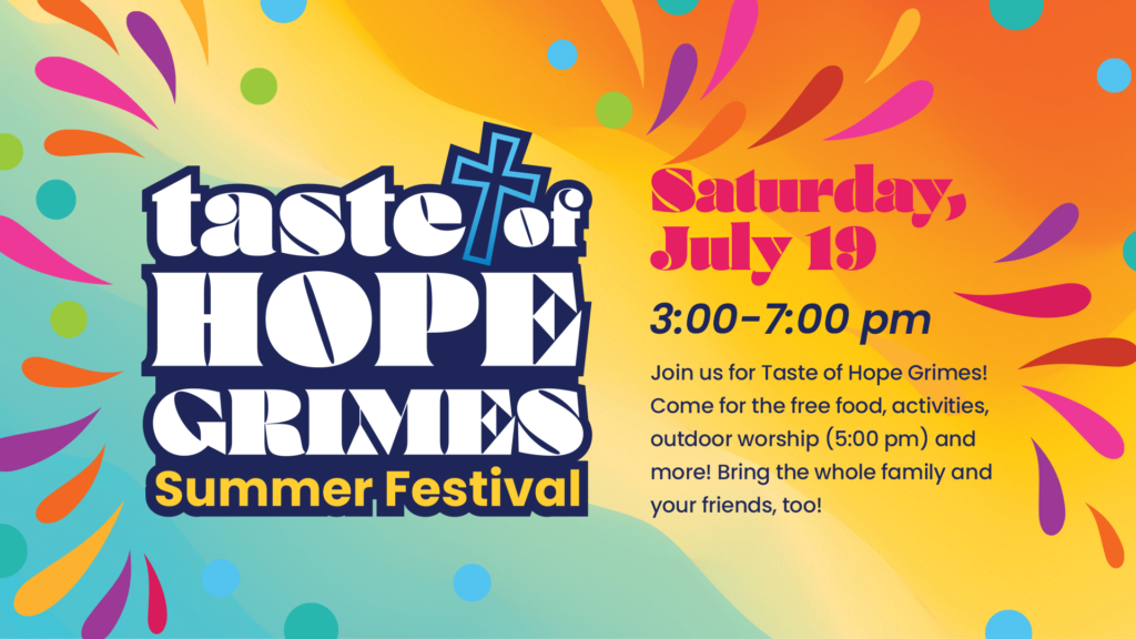 TasteOfHope Slide