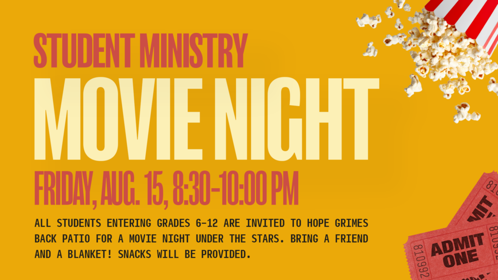 StudentMinistryMovieNight Slide