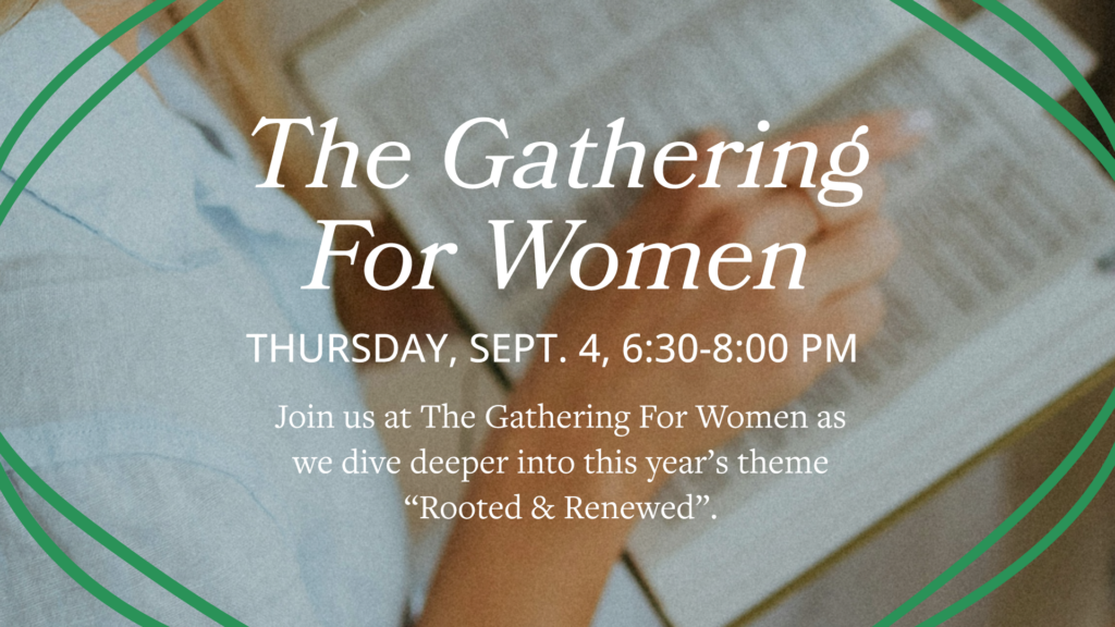 TheGatheringForWomen SeptemberSlide1