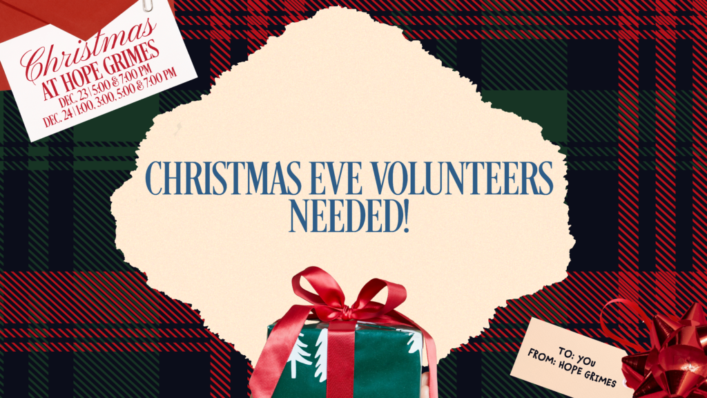 ChristmasAtHopeGrimes Volunteers
